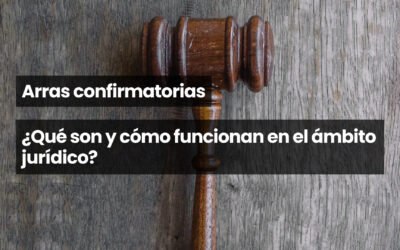 Arras confirmatorias