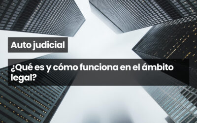 Auto judicial