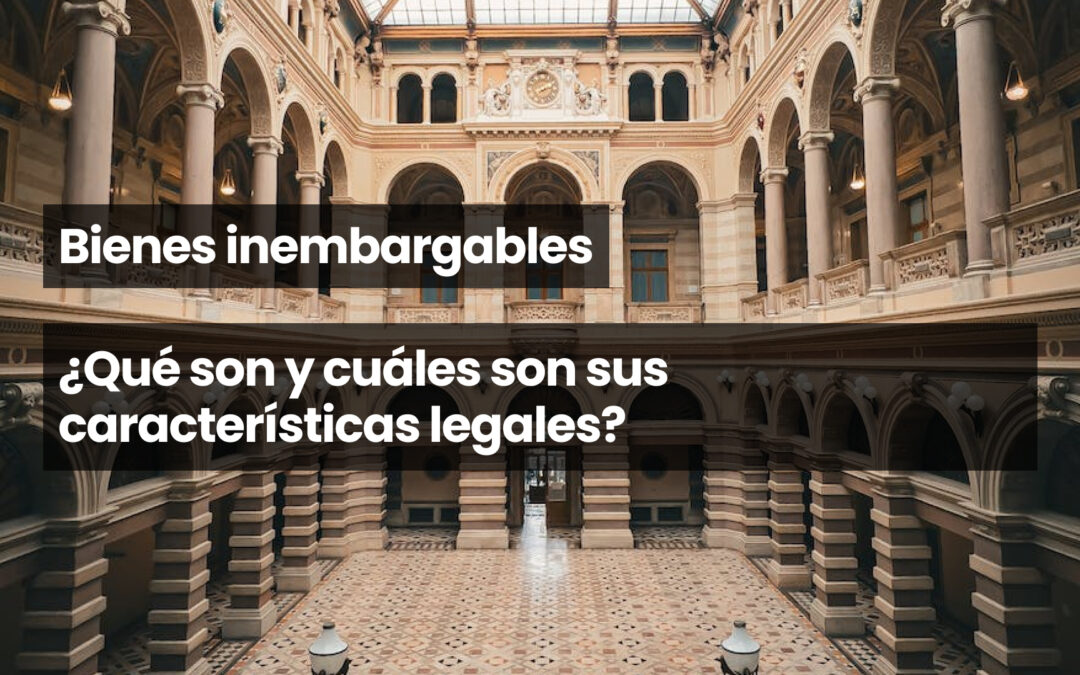 Bienes inembargables