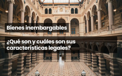 Bienes inembargables