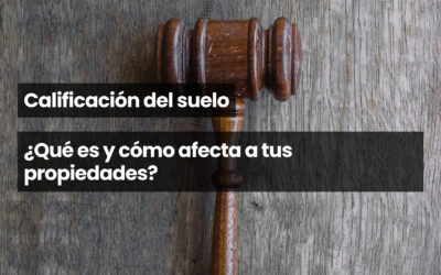 Calificación del suelo