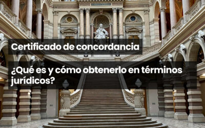 Certificado de concordancia