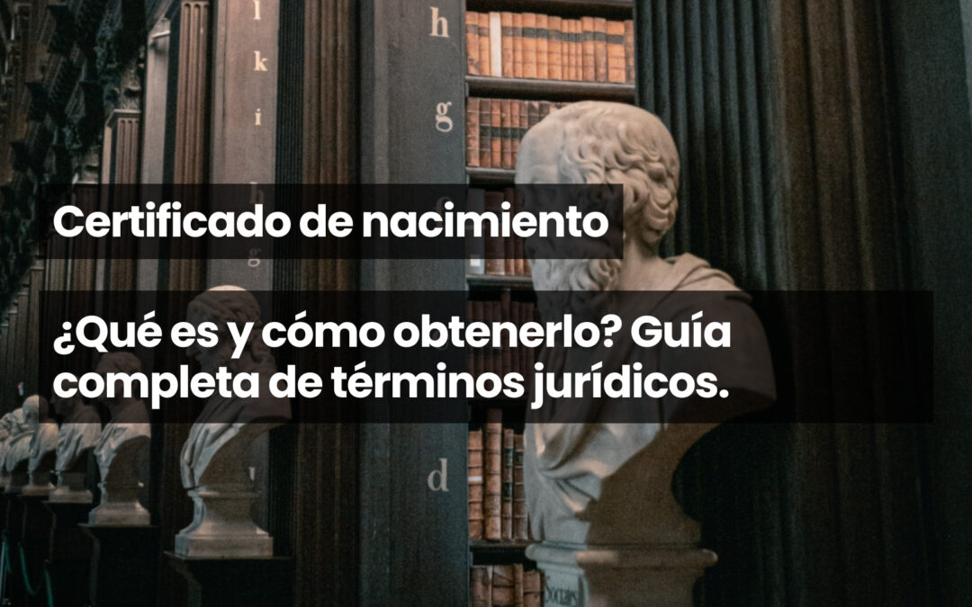 Certificado de nacimiento