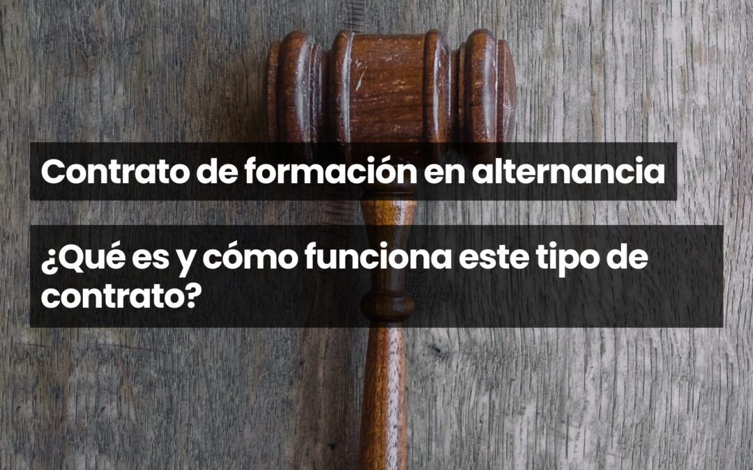 Contrato de formación en alternancia
