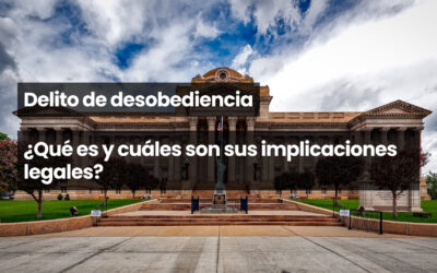 Delito de desobediencia