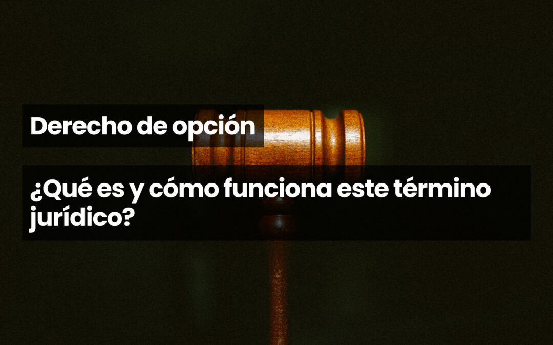 Derecho de opción