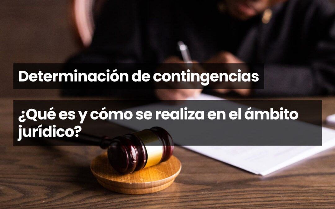 Determinación de contingencias