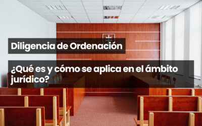 Diligencia de ordenación