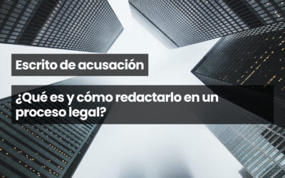 Escrito de acusación