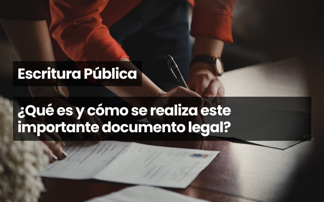 Escritura pública
