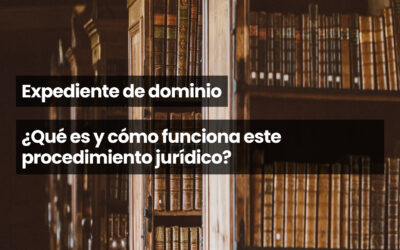 Expediente de dominio