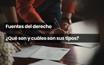 Fuentes del derecho
