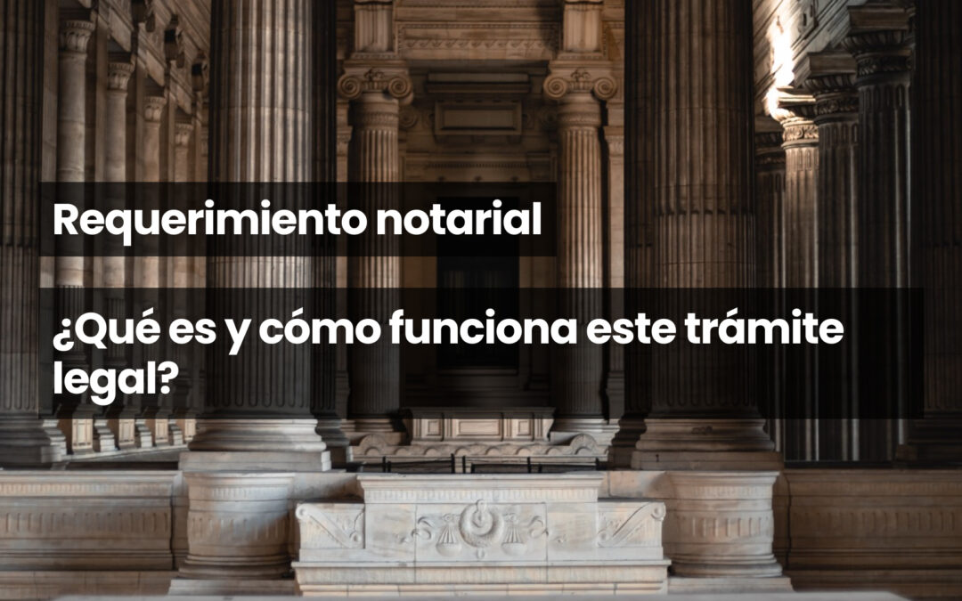 Requerimiento notarial