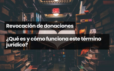 Revocación de donaciones