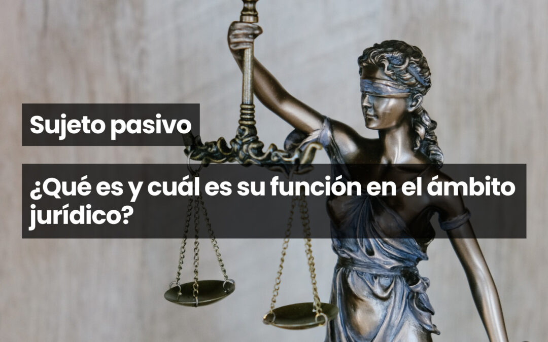 Sujeto pasivo