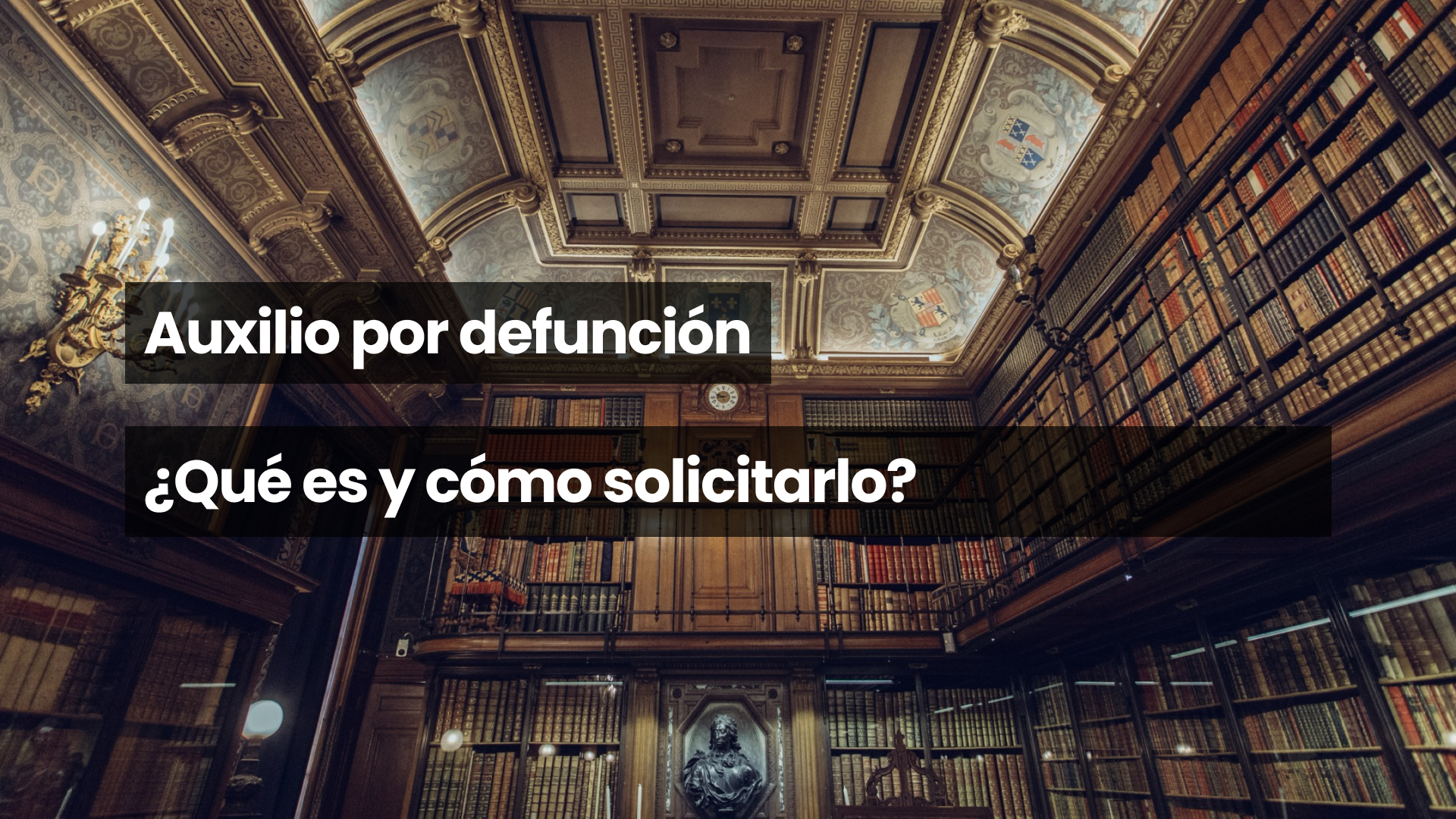 Auxilio por defunción