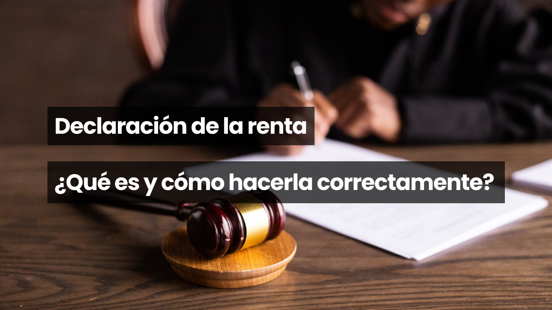 Declaración de la renta