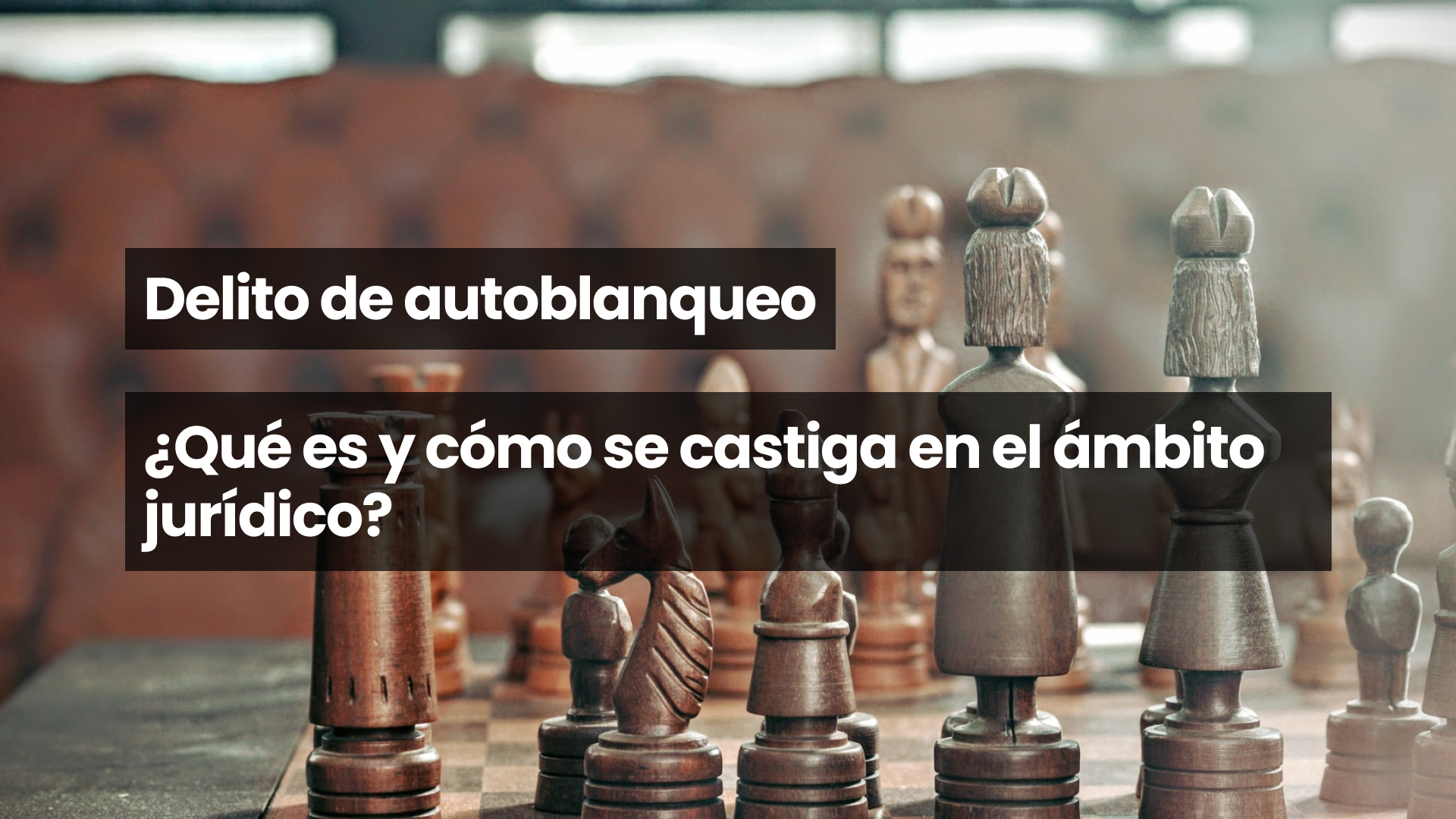 Delito de autoblanqueo
