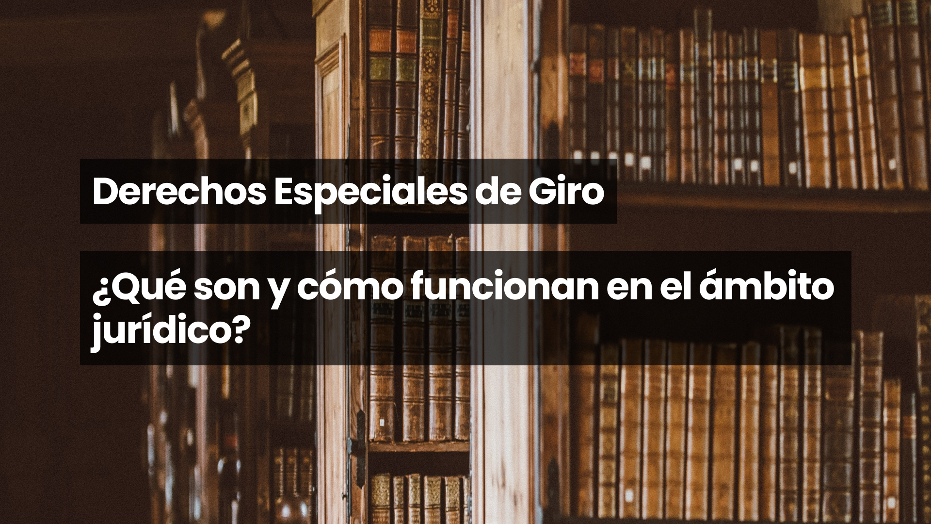Derechos Especiales de Giro