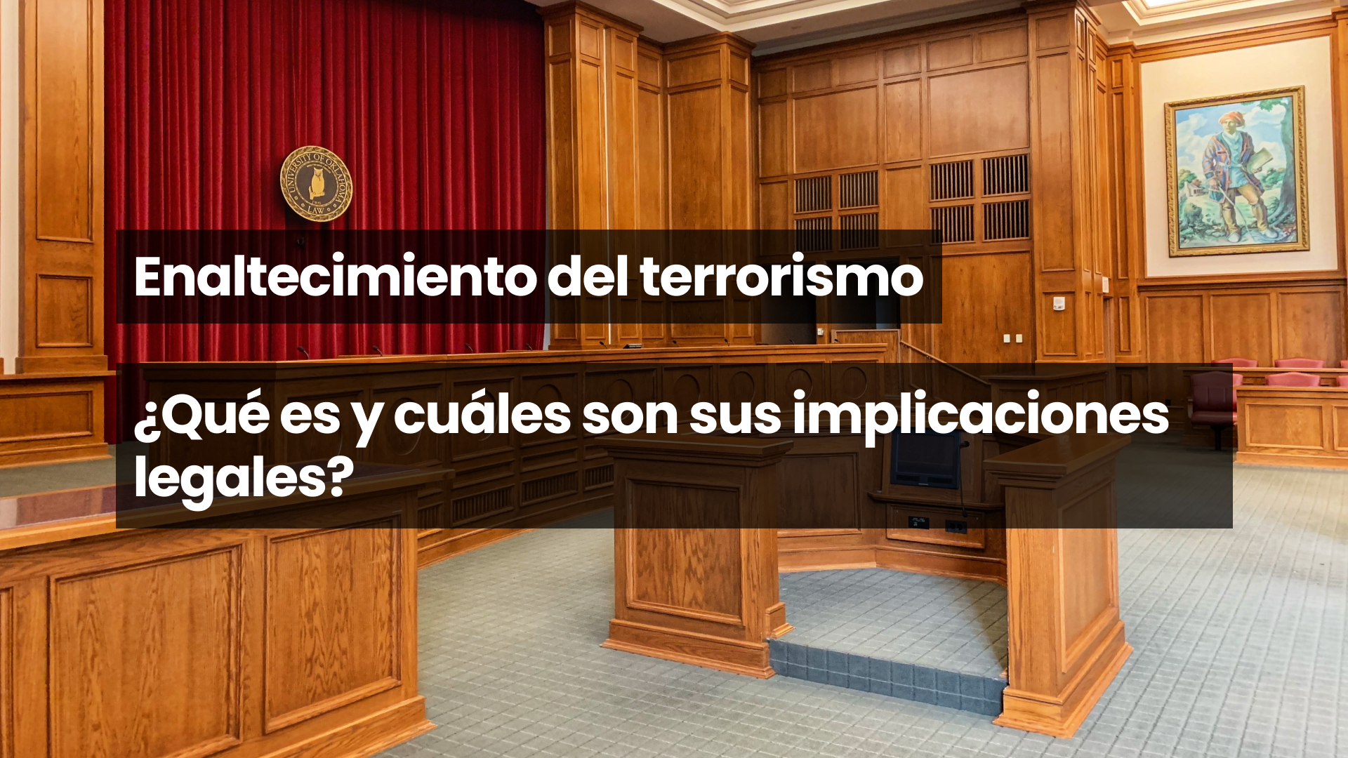Enaltecimiento del terrorismo