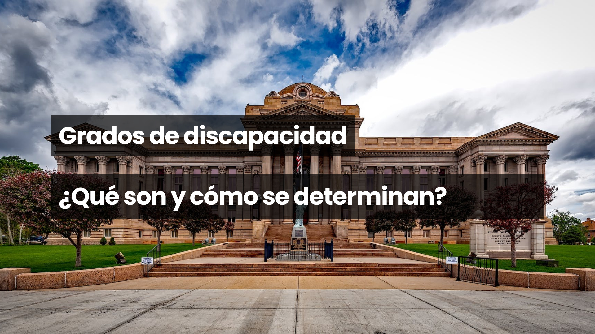 Grados de discapacidad