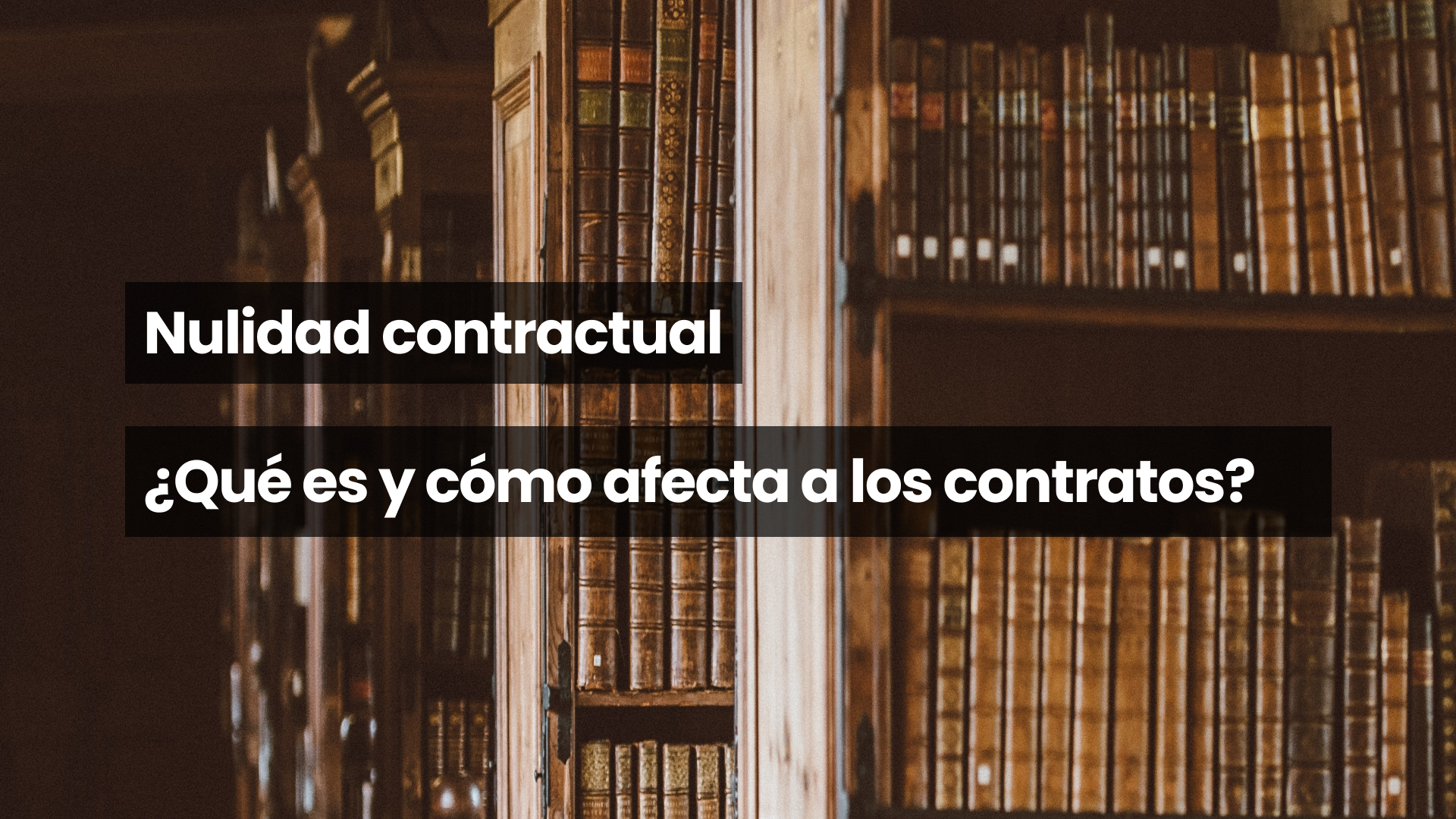 Nulidad contractual