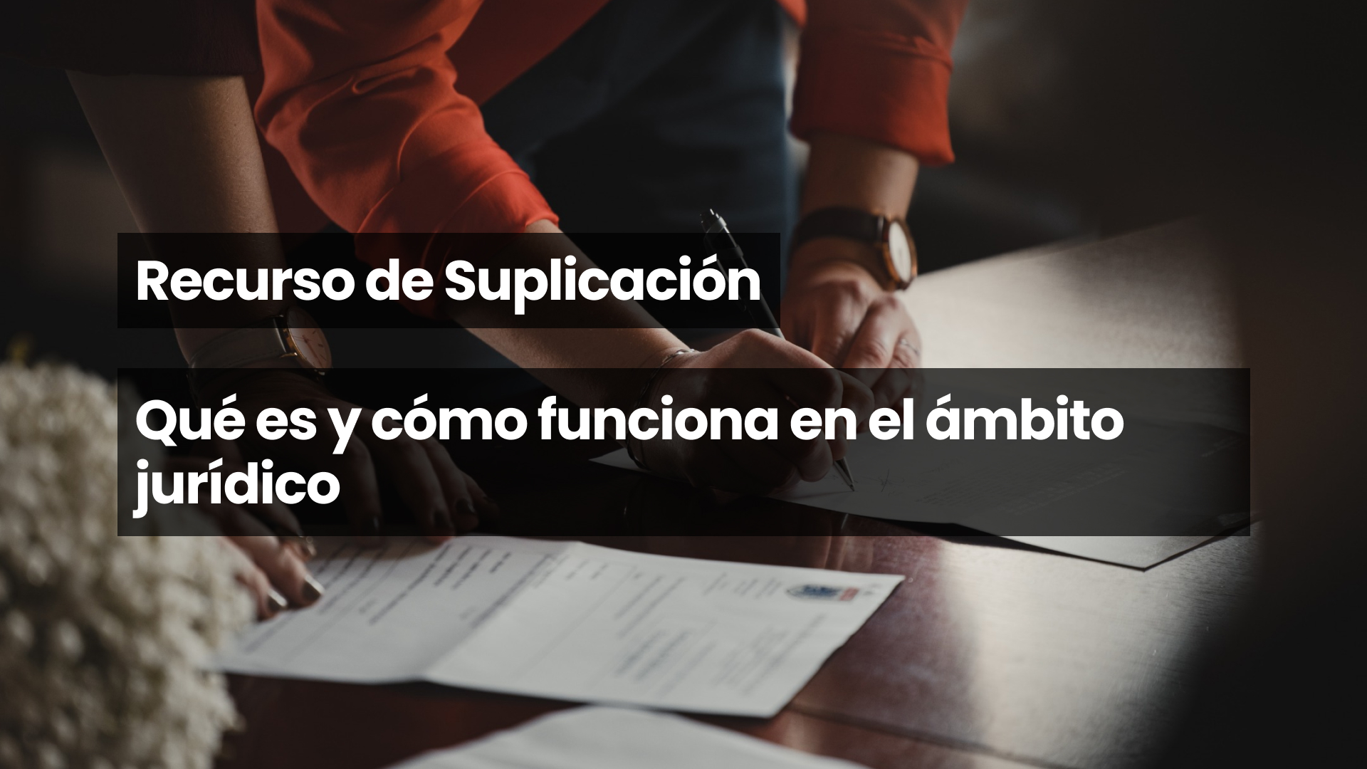 Recurso de suplicación